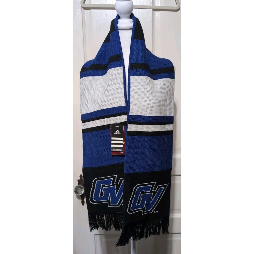 Adidas Grand Valley State University Scarf Adult 60" By 7.5"  Winter (1688)H